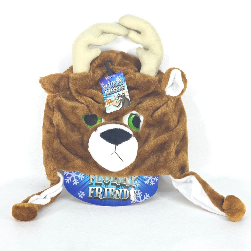 Flurry  Friend Hops The Beer Reindeer Plush Mask Hat Furry Costume Rave Festival